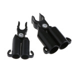 Conectori de tip x pentru araci de gradina cu diametrul de 11 mm, reutilizabili, reglabili, set 6 bucati