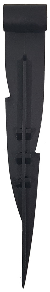 Tarus de fixare furtun de irigare, 16 mm, lungime 17.5 cm, polipropilena, negru