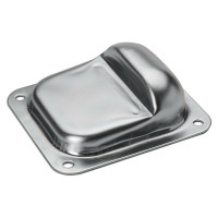 Opritor mecanic pentru porti batante, 158x138 mm, otel galvanizat