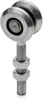 Carucior cu 2 role pe rulment, pentru porti glisante/suspendate, profil sina in sistem 25, maxim 30 kg