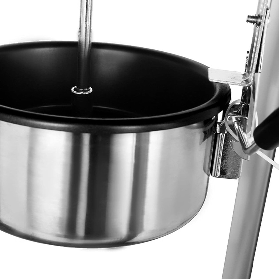 Masina de popcorn, 1300w, tehnologie cu aer cald, fara ulei, 300 g porumb/serie