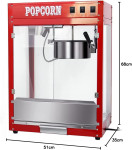Masina de popcorn, 1300w, tehnologie cu aer cald, fara ulei, 300 g porumb/serie