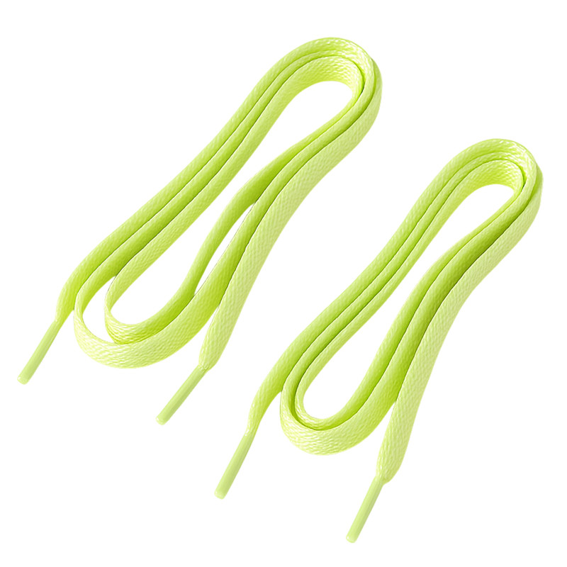 Sireturi fosforescente care lumineaza verde, textil, 1.25 m