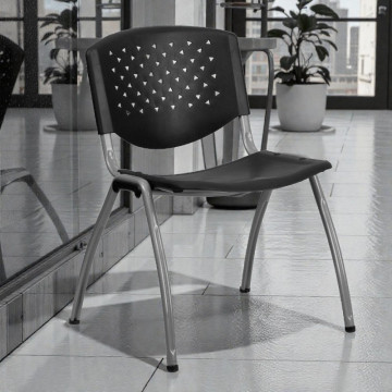 Scaun terasa, bucatarie, spatar si sezut pp, model perforat, inaltime 82 cm