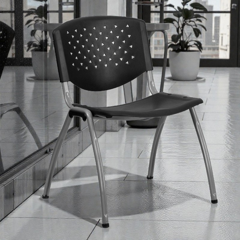 Scaun terasa, bucatarie, spatar si sezut pp, model perforat, inaltime 82 cm