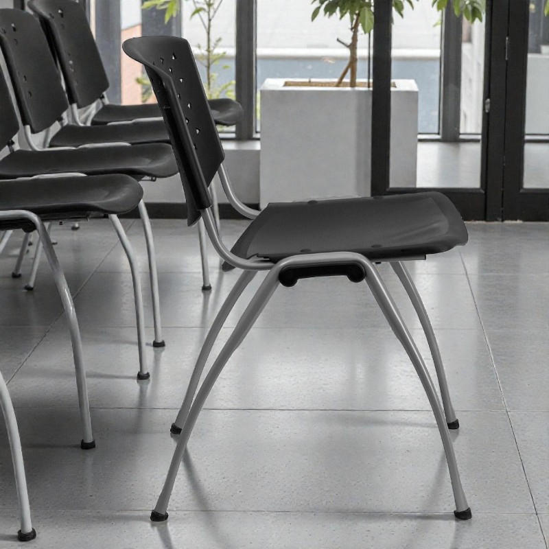 Scaun terasa, bucatarie, spatar si sezut pp, model perforat, inaltime 82 cm