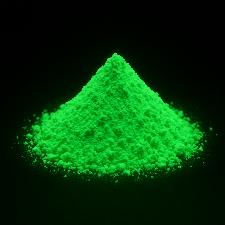 Pigment verde fluorescent reactiv uv cantitate 1000 gr