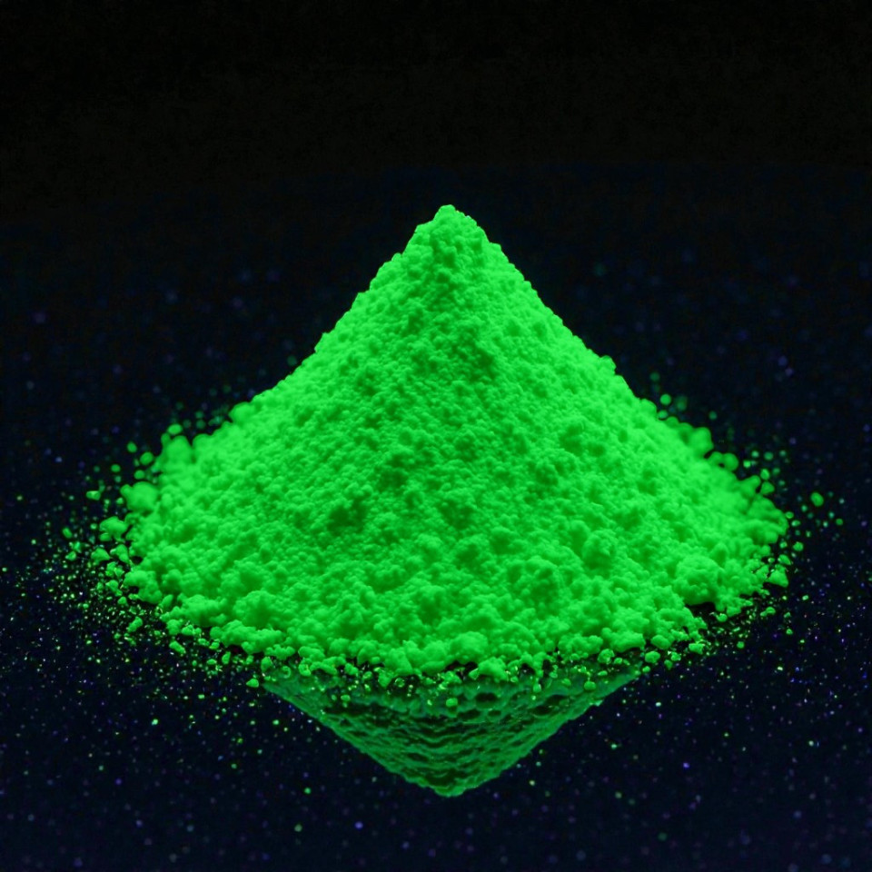 Pigment verde fluorescent reactiv uv cantitate 1000 gr