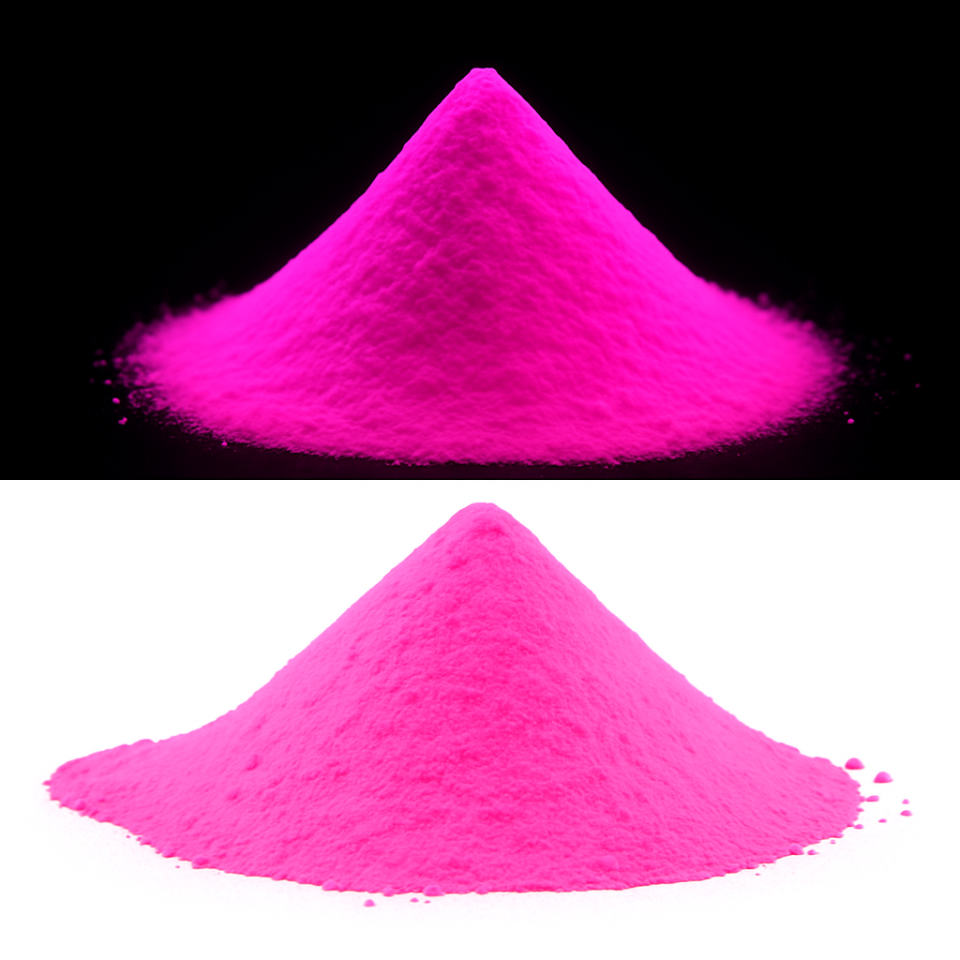 Pigment roz fluorescent reactiv uv cantitate 100 gr