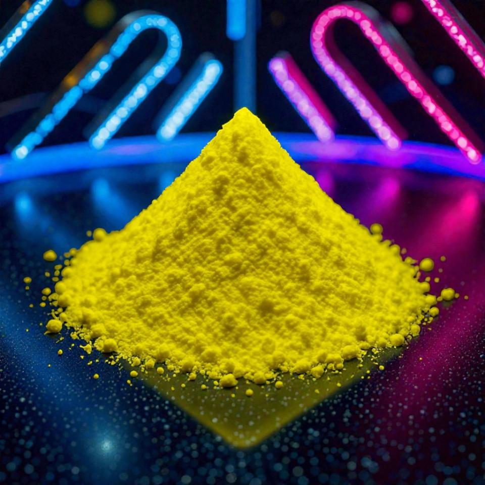Pigment galben fluorescent reactiv uv cantitate 1000 gr