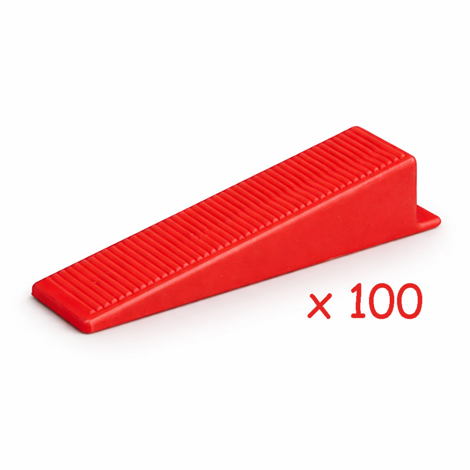 Set pro 100 pene pentru nivelare placi ceramice, 90 mm, latime 23 mm