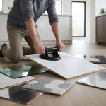 Ventuza pro pentru ridicare placi gresie, diametru 20 cm, prindere sigura