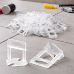 Kit pro nivelare placi ceramice, 100 clipsuri 1 mm si 100 pene incluse