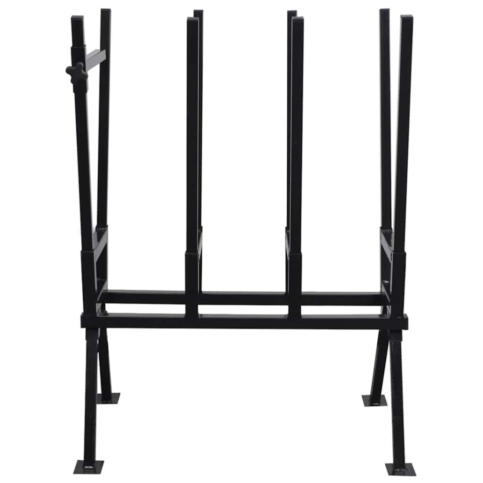 Suport metalic tip capra pentru taiat lemne – otel, capacitate 400 kg, stabil, 76 x 50 x 103 cm