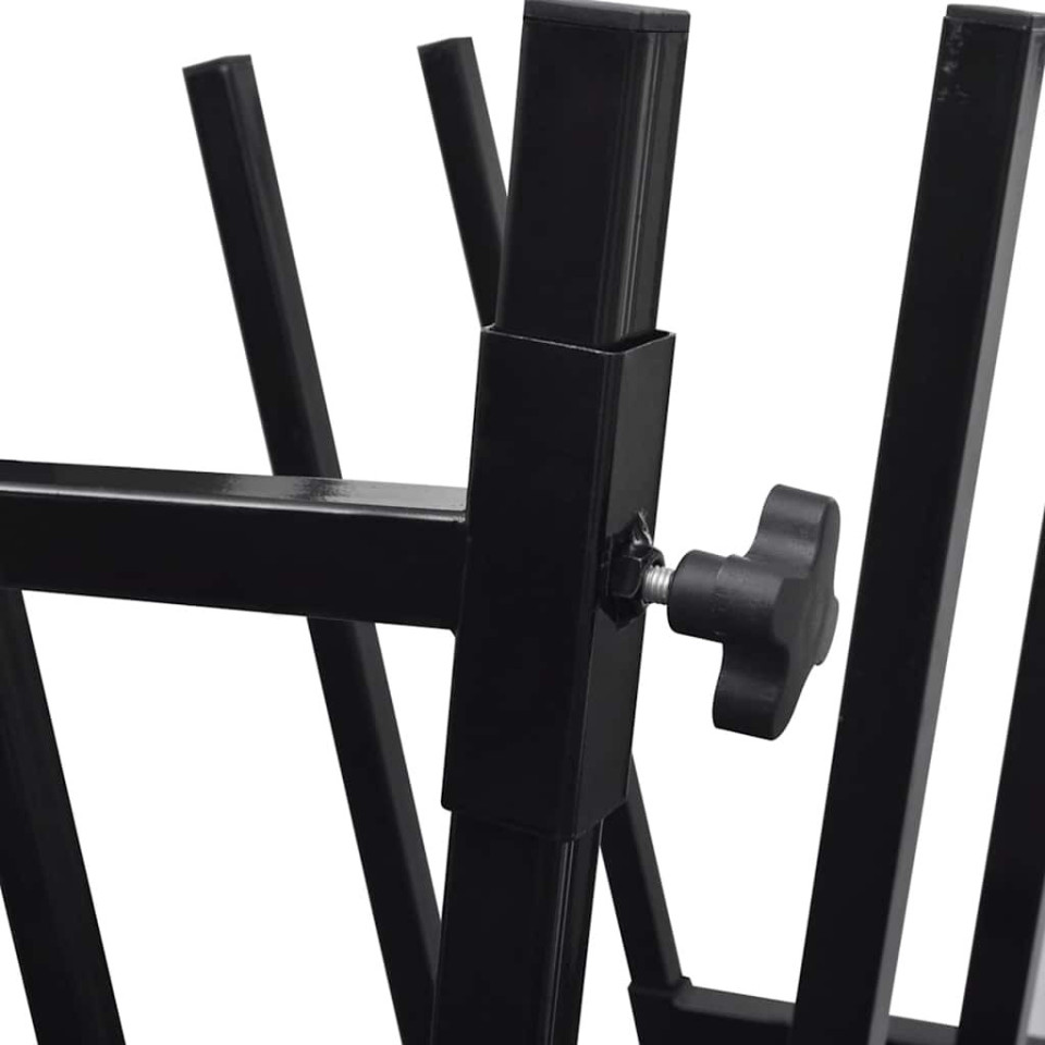 Suport metalic tip capra pentru taiat lemne – otel, capacitate 400 kg, stabil, 76 x 50 x 103 cm