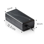 Incarcator benzi led rgb 60w – alimentator 12v dc 5a, mufa 2.1 x 5.5 mm