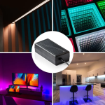 Incarcator benzi led rgb 60w – alimentator 12v dc 5a, mufa 2.1 x 5.5 mm