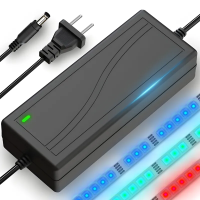 Incarcator benzi led rgb 60w – alimentator 12v dc 5a, mufa 2.1 x 5.5 mm