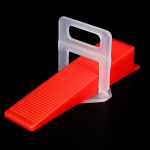 Kit pro nivelare placi ceramice, 500 clipsuri 2 mm, 100 pene incluse