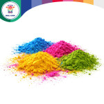 Set pudra holi, 6 pachete de 100 grame, culori intense, party si festival