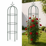 Pergola metalica gradina 197x40 cm, suport plante cataratoare, montaj usor