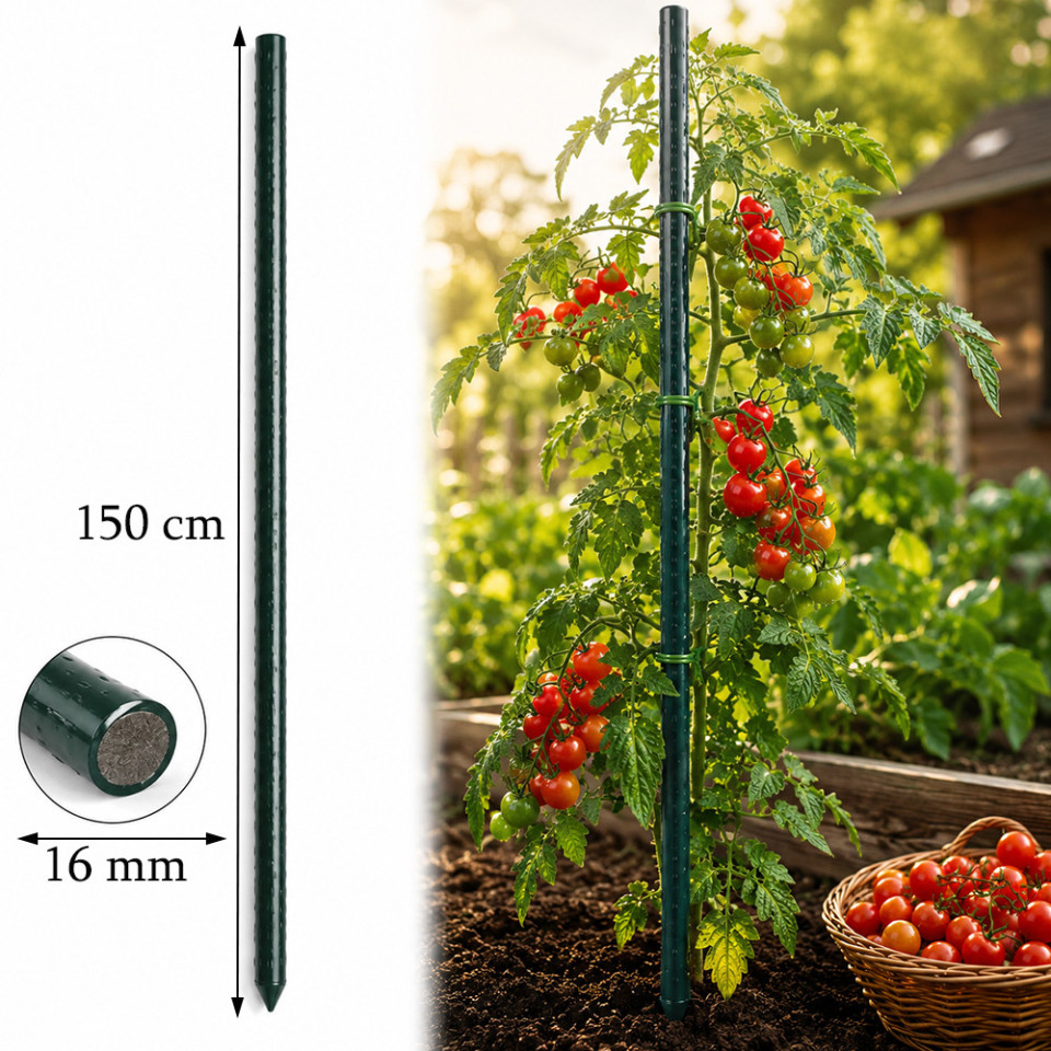 Suport sustinere plante, arac 150 cm, diametru 16 mm, solutie practica pentru gradina