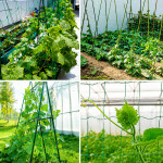 Plasa castraveti/plante urcatoare, 180x360 cm, suport de sustinere pentru araci de gradina