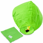 Lampioane zburatoare clasice colorate culoare verde