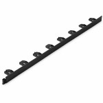 Separator gazon super flexibil 100 cm x 4.5 cm, bordura delimitare, negru