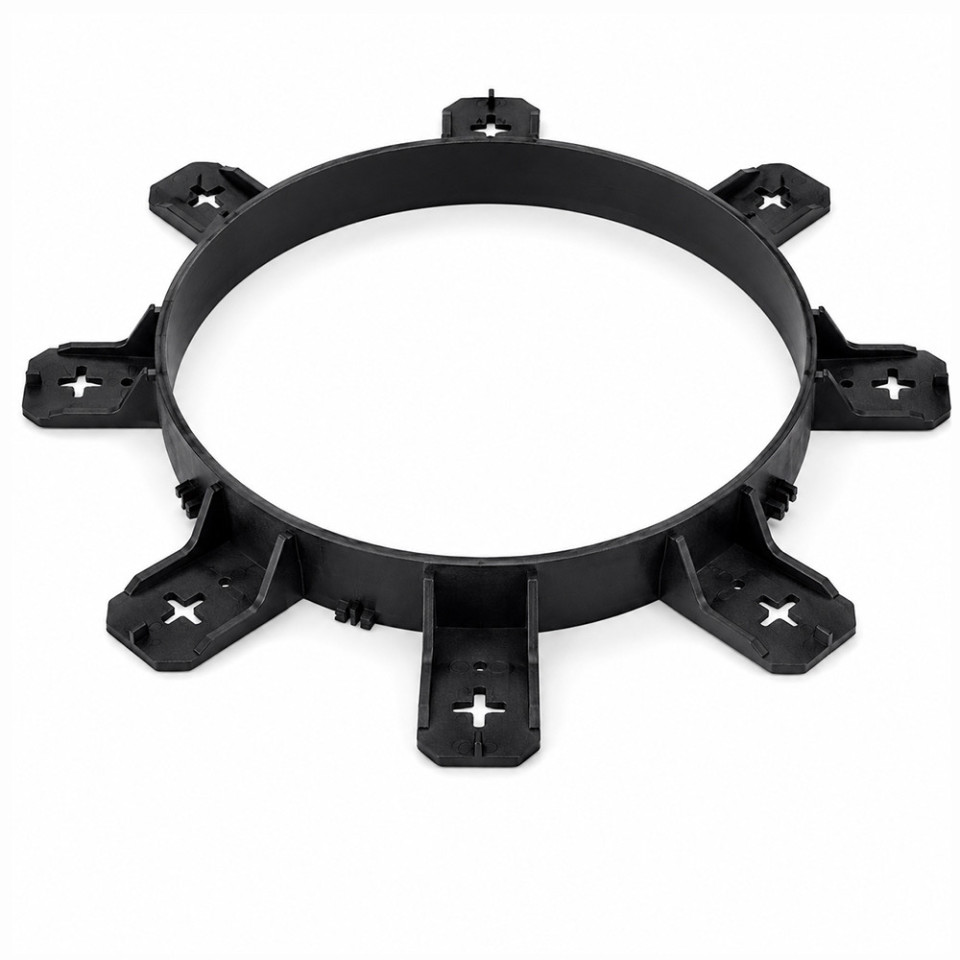Separator gazon super flexibil 100 cm x 4.5 cm, bordura delimitare, negru