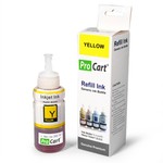 Cerneala refill foto dye yellow pentru epson seria l