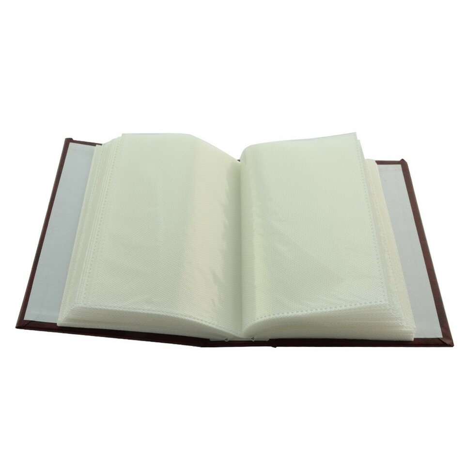 Album foto clasic tip carte, 13x18, 100 poze culoare visiniu