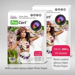 Hartie fotografica premium rc glossy 10x15 260g