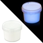 Vopsea invizibila fluorescenta reactiva uv, transparenta alba recipient 750 g