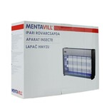 Aparat electric antiinsecte 2x20w, tub uv-a, antitantari, pentru interior, 150 mp