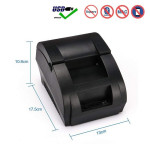 Imprimanta termica pos, 58 mm, 203 dpi, usb