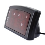 Ceas birou afisaj led rosu, calendar, alarma, format am/pm, caixing