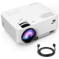 Video proiector led full hd, 2200 lm, usb hdmi slot sd, telecomanda, procart