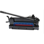 Ghilotina manuala profesionala a4, 400 coli, heavy duty, ghidaj, marcaje, sistem fixare, bright office
