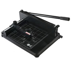 Ghilotina manuala profesionala a4, 400 coli, heavy duty, ghidaj, marcaje, sistem fixare, bright office