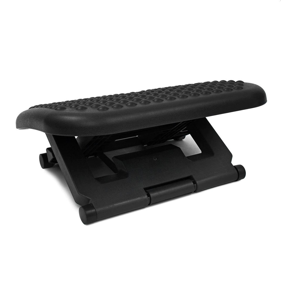 Suport ergonomic pentru picioare, antiderapant, inaltime reglabila, postura comoda birou