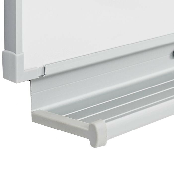 Tabla magnetica whiteboard, 90x120 cm, rama aluminiu slim, suport markere