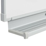 Tabla magnetica whiteboard, 90x120 cm, rama aluminiu slim, suport markere