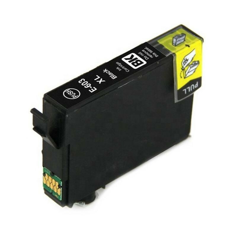 Cartus inkjet compatibil 603xl, bk/c/y/m pentru epson, capacitate mare culoare negru