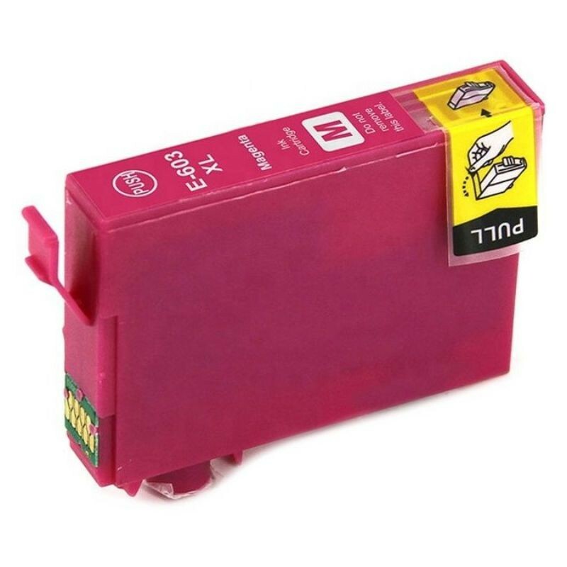 Cartus inkjet compatibil 603xl, bk/c/y/m pentru epson, capacitate mare culoare magenta