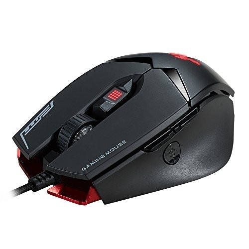 Mouse gaming optic 12000 dpi, cu fir, 7 butoane, usb, led rgb, rii