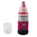 Cerneala compatibila premium epson l102, l103, l105, l106 ecotank, flacon xxl 100 ml culoare magenta