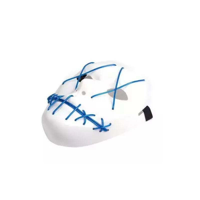 Masca horror purge luminoasa, 3 moduri iluminare, unisex, marime universala