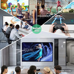 Ecran proiectie, 100 inch pe  suport, format 16:9, portabil, unghi vizual larg