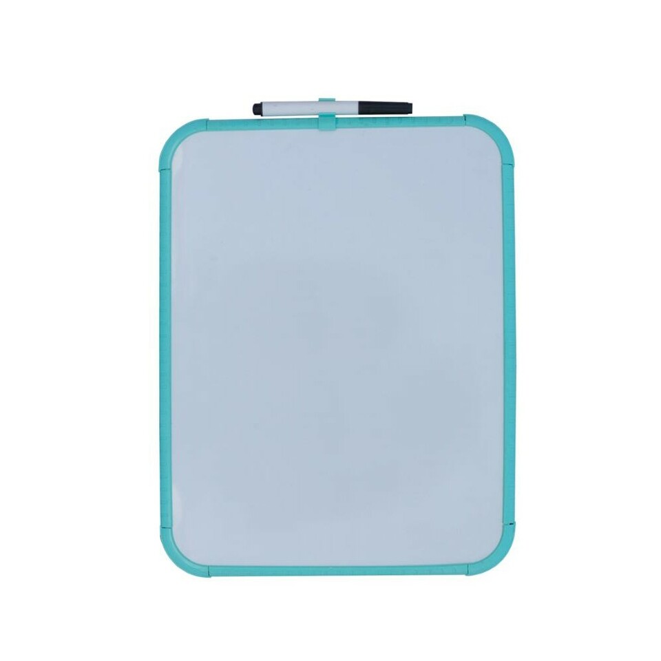 Tabla magnetica alba 28x35.6 cm, rama plastic, cu marker inclus